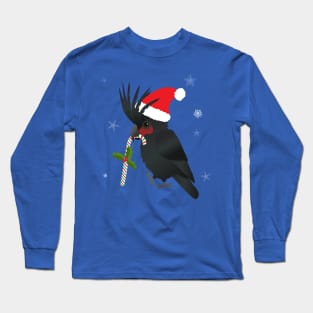 A cute Christmas Palm cockatoo Long Sleeve T-Shirt